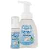 Refresh Liquid Wipe Free Toilet Paper Foam; Sensitive Skin Formula, Witch Hazel and Aloe, Light Natural Scent, 2 Count