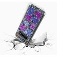 thumbnail image 5 of for Galaxy S10 Plus Real Flower Case Bling Glitter Sparkle Gold Foil Design Cover for Samsung Galaxy S10 Plus Clear Case Real Flower Shockproof Slim Case for Galaxy S10 Plus Purple, 5 of 11
