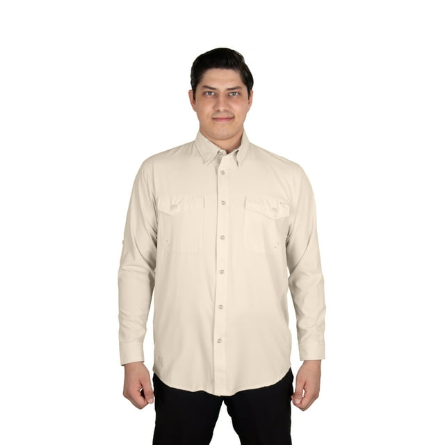 CAMISA NOMAD HARDWEAR PESCA CAQUI XL