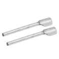 thumbnail image 4 of Half round leather cutter leather craft tool leather craft punch leather cutter punch half round punch 2Pcs Half Round Leather Cutter Tool Steel Punch Craft Tools Set Kit for Belt, 4 of 7