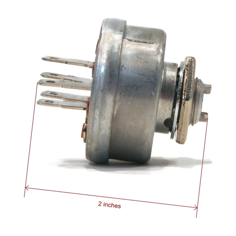 Ignition Starter Switch With Keys For John Deere 312, 314, 316, 317, 400 Mowers - The ROP Shop