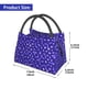 thumbnail image 2 of Fotbe Beautiful Purple Snowflakes Bolsa Térmica Portátil con Estampado, Bolsa de Entrega de Alimentos Aislada, Bolsa Reutilizable de Gran Capacidad para Comidas y Supermercado, 2 of 6