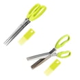 thumbnail image 4 of Billuyoard Tijeras de cocina multifuncionales para quitar herramientas de corte de verduras, suministros para el hogar, especias de seguridad para cocinar Cocina y Comedor cinco capas Billuyoard HA080305-02, 4 of 6