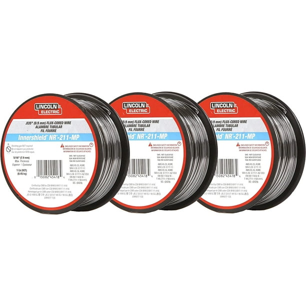 Lincoln Electric MIG Welding Wire, NR211MP, .035, Spool, Model