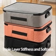 thumbnail image 4 of Advancent Organizador de archivos portátil, seguro e impermeable para un fácil almacenamiento, caja de almacenamiento de archivos de viaje Almacenamiento y organización del hogar gris, 4 of 6