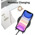 thumbnail image 4 of Crossbody Lanyard Phone case for iPhone 14 Pro 6.1 inch, Silicone Phone Cover with Adjustable Necklace Strap Soft Belt Neck Cord Lanyard Shockproof Protective Case - Black, 4 of 14