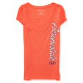 thumbnail image 2 of Aeropostale Vertical Script Graphic playera para mujer, naranja, grande Aeropostale Camiseta gráfica, 2 of 2