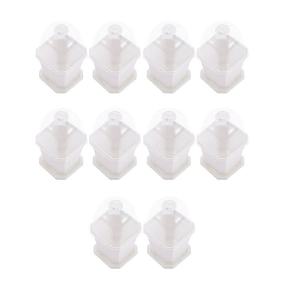 Nursery Stuffed Flower Pot Gardening Supplies Succulents Pots Plant Thicken White