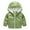 Green, variant on Toddler Rain Jackets Hooded Long Sleeve Zipper Rain Boys And Girls Waterproof Rain Jacket Windbreaker Coat Kids Raincoat Outerwear