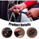 thumbnail image 4 of 18 tapones para válvulas de neumáticos de 3 colores para neumáticos de coche, bicicletas, camiones, motocicletas y ruedas de coche., 4 of 7