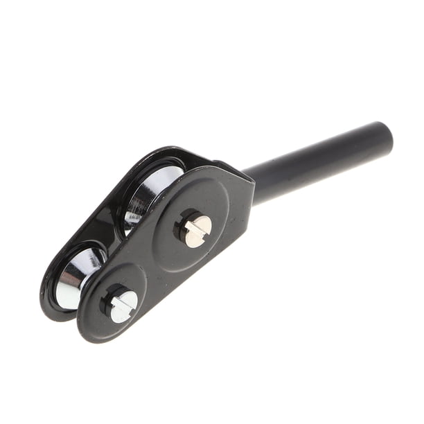 Guía del rodillo de la caña de pescar Sunnimix Acero inoxidable punta superior Rodamiento Barco Trolling 4.5 mm