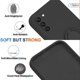 thumbnail image 2 of For Samsung Galaxy S23+ Protective Phone Case Ring Kickstand Liquid Silicone Phone Cover With Lanyard, 2 of 5