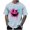 Light Blue T-Shirt, variant on Dagegui T-Shirt for Men Smile Black Teeth Graphic Tee Short Sleeve Crewneck T Shirts Big and Tall Summer Tops Dark Gray S