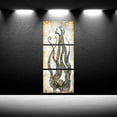 thumbnail image 2 of Hieng 3 pcs Rustic Octopus Wall Art Painting Brown Marine Animal Picture Print On Canvas Ocean Life Poster for Bathroom Bedroom Home Decor Decoration(only canvas), 2 of 6