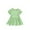 Green, variant on Girls Summer Short Sleeve Dress – Casual Solid Color Elastic Waist Play Dress for Baby Toddler Girls, Comfortable Outdoor Kindergarten Wear for 5 Months to 4 Years