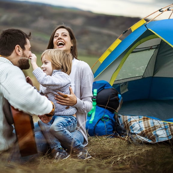 Tent,Pop Tent 2-3/3-4 Person Tent Tent Water-resistant Portable Tent 2-3/3-4 Pop Tent Water-resistant Portable Dsfen Hxber Laoshe Eryue Qisuo