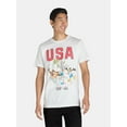 thumbnail image 5 of Looney Tunes x Team USA Olympics Men's and Big Men's Graphic Tee Shirt, Sizes S-3XL, 5 of 5