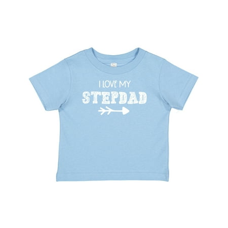 

Inktastic I Love My Stepdad with Arrow Gift Baby Boy or Baby Girl T-Shirt
