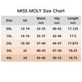 thumbnail image 5 of MISS MOLY Plus Size Tummy Control Shapewear Panties for Women High Waist Seamless Slimming Body Shaper, 5 of 6