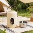 thumbnail image 3 of JZCHUNTOY Intelligent Mini Healthy Electric Stew Pot, Small Capacity Automatic Slow Cooker, Anti Dry Burn Constant Temperature Control Pot for Porridge Soup Dessert Stewing, 3 of 5