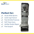thumbnail image 4 of Brace Direct Tall Air CAM Walker Boot - Medical Walking Boot for Foot & Ankle Recovery, 4 of 7