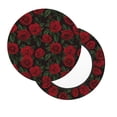 thumbnail image 2 of Disketp Rose Stool Covers Round, Super Soft Round Bar Stool Cushion Covers Seat Cushion - 14 Inch, 2 of 7