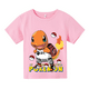 thumbnail image 5 of Camiseta de verano popular de Pikachu para niños, ropa para niños y niñas, camiseta de manga corta informal y cómoda con cuello redondo y dibujos animados para bebés, 5 of 5