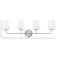 thumbnail image 2 of 853454CM Lark Kline - 48W 4 LED Bath Vanity-11 Inches Tall and 33 Inches Wide-Chrome Finish, 2 of 12