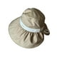 thumbnail image 5 of Sombrero para el sol para mujer, ligero, informal, para exteriores, playa, vacaciones, camping Caqui, 5 of 9
