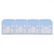 thumbnail image 1 of Soporte de pared para cepillo de dientes y pasta de dientes, soporte para taza, estante de almacenamiento (azul), 1 of 8