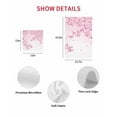 thumbnail image 7 of Cherry Blossom Kitchen Dish Towels for Drying Dishes Set of 3, Gradient Tree Pink Flower Plant Waffle Weave Microfiber Hand Tea Bathroom Towels Quick Dry & Absorbent Towel 15.7x23.6, 7 of 7