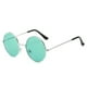 thumbnail image 4 of Gafas de sol coloridas con forma de océano, estilo retro europeo y americano, con montura redonda pequeña, gafas de sol decorativas para mujer, 4 of 5