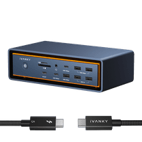 FusionDock Thunderbolt 5 Docking Station Triple Display For MacBook with Thunderbolt 5 Cable (3.3')