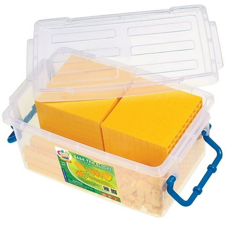 UPC: 0814743016163 | Base Ten Blocks Math Kit with Activity Cards (Other)