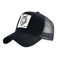 thumbnail image 1 of Animal bird mesh trucker hat snapback square patch unisex ba, 1 of 1