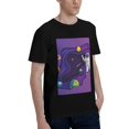 thumbnail image 2 of Bingfone Astronaut Men'S Loose Fit Short-Sleeve Pocket T-Shirt, 2 of 7