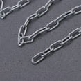 thumbnail image 5 of Toyvian Silver Zinc Plated Link Iron Chain with Rust Resistant Finish for DIY Projects, 5 of 5