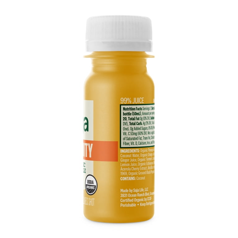 Suja Organic Immunity Turmeric Pineapple Wellness Shot, 1.7 fl oz