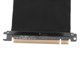 thumbnail image 2 of Tarjeta Elevadora Pcie 16X PCIe PCI Express 3.0 16X a 16X Cable de extensión Tarjeta vertical flexible de 180 grados, 2 of 7