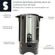thumbnail image 3 of Cafetera Percolador SIGNA 6lt 40 Tazas Acero Inoxidable 110v, 3 of 5