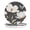 Gray, variant on Black White Polka Dots Car Coasters for Cup Holders Set of 2 Absorbent, 2.56" Ceramic Stone Drinks Cupholder Coasters with Finger Notch Modern Abstract Art Circle Auto Interior Accessories for Women
