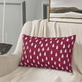 thumbnail image 6 of Fotbe white Tree red plaid Pillow Cases - Envelope Closure - Luxury, Extra Soft, Cooling Pillow Covers - Wrinkle, Fade, Stain Resistant-20"x30", 6 of 8