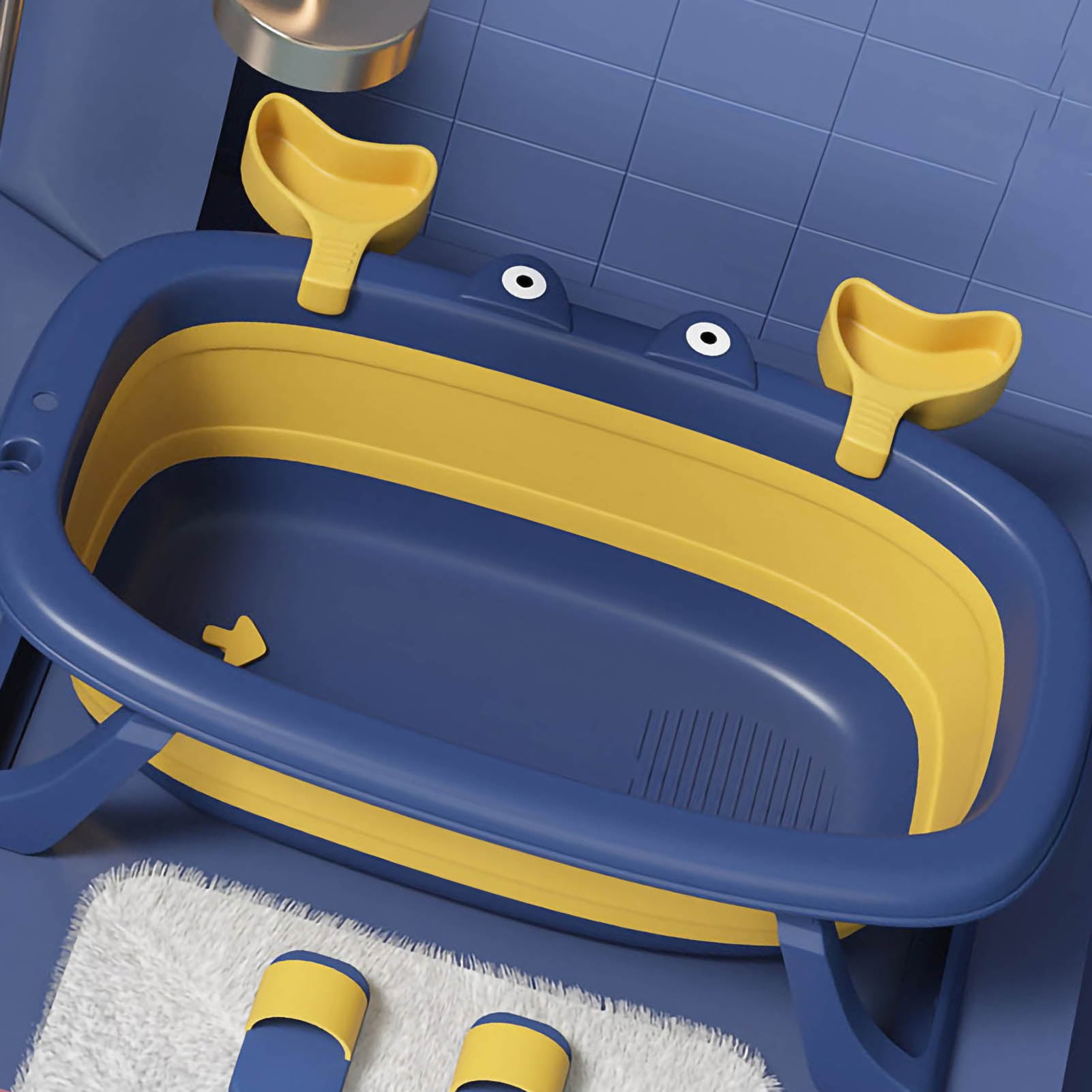 Baby Bathtub Toddler Bathtub Portable Bathtub Collapsible Baby Bathtub