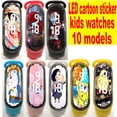 thumbnail image 4 of Disney Stitch Spiderman iron Man Mickey Mouse Reloj Marvel Niño Impermeable Pulsera Electrónica Deportes LED Digital Anime Figuras, 4 of 4