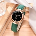 thumbnail image 4 of Reloj casual de mujer de tendencia de moda de estilo coreano, reloj de cinturón simple, reloj de cuarzo, pulsera, traje para mujer, 4 of 6