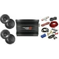 thumbnail image 2 of Cerwin Vega CVP1600.4D 1600W 4-Ch + 2 Pioneer TS-G1620 6.5" Speaker + Amp Kit + Mobile Bracket & Tape, 2 of 13