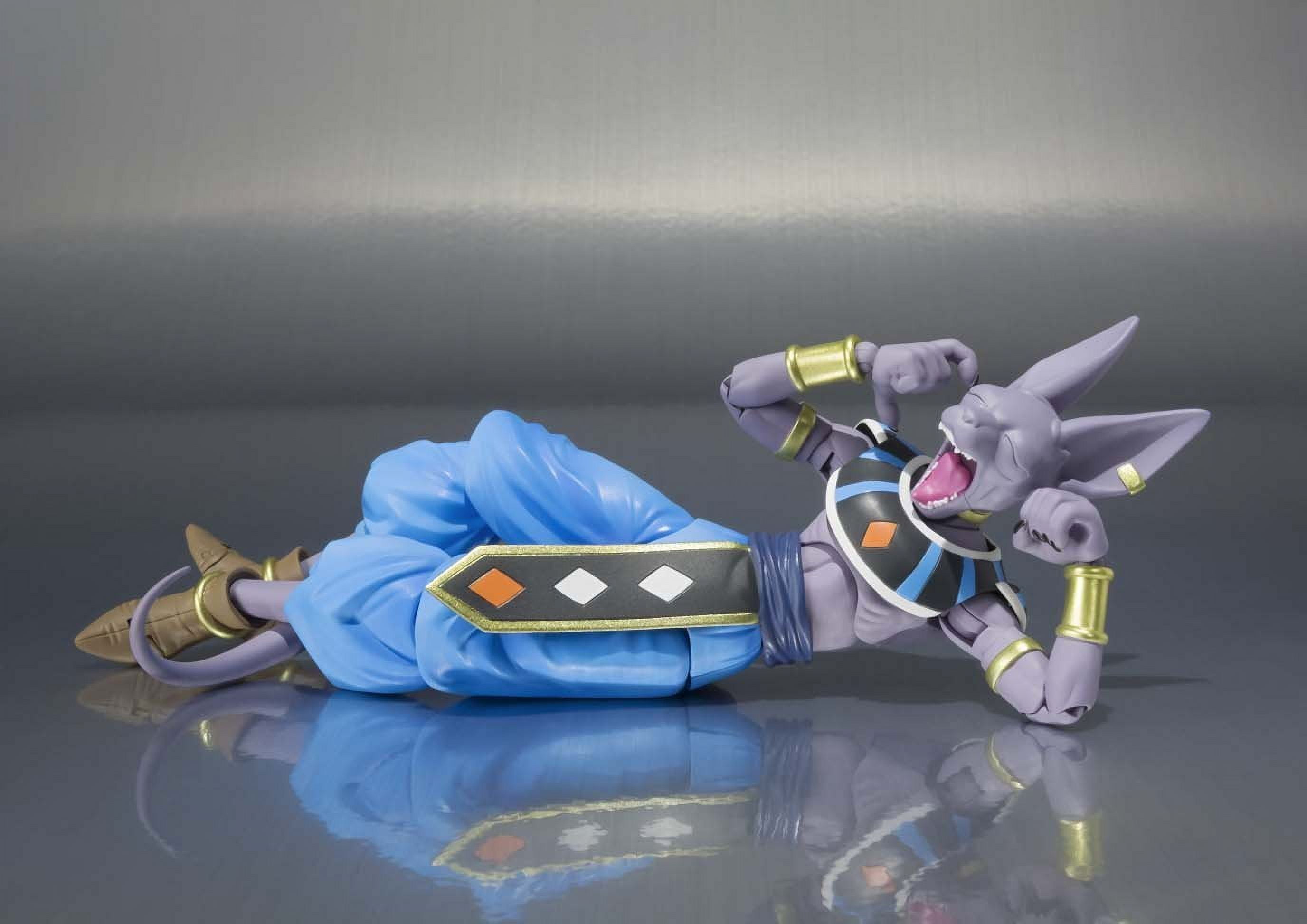 SH Figuarts Dragon Ball Z Battle of Gods Beerus Action Figure by