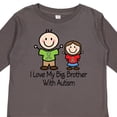 thumbnail image 4 of Inktastic I Love My Brother with Autism Girls Long Sleeve Toddler T-Shirt, 4 of 5