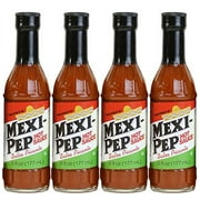 Trappey's Mexi-pep Hot Sauce, 6-Ounce Bottle (Pack of 4)