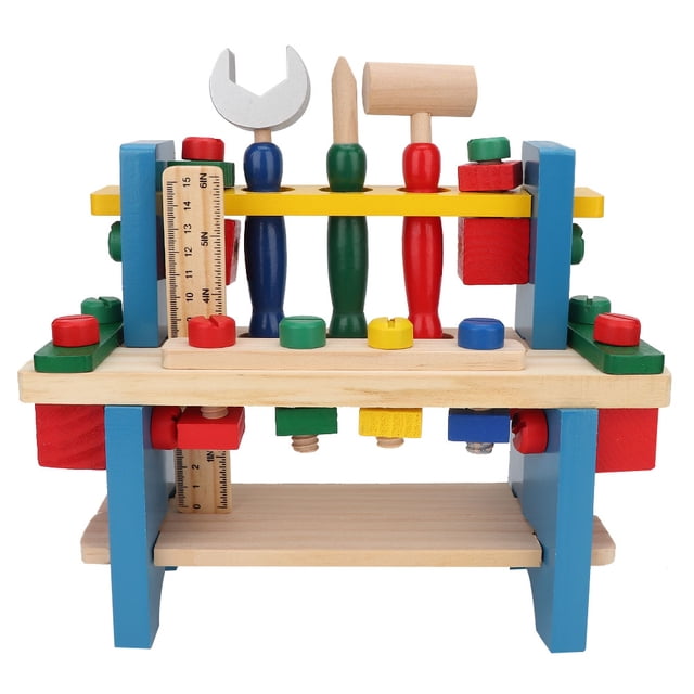 Outils de Réparation pour Bébé DIY Outil Tournevis Table Jouet Éducatif Précoce à Assembler